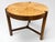 Wood Mid-Century Modern Round Walnut Drum Table in the style of Dunbar, 1950 For Sale - Image 7 of 10