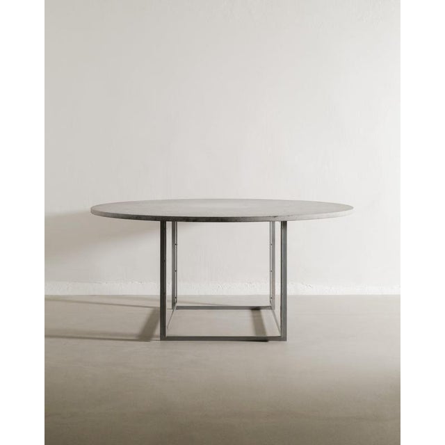 Metal Mid-Century Modern Danish PK54 Dining Table by Poul Kjaerholm & E. Kold Christensen, 1960s For Sale - Image 7 of 7