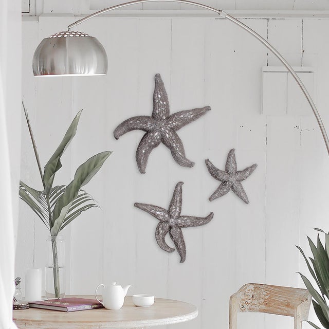 Deep Pewter Starfish - small For Sale In Chicago - Image 6 of 7