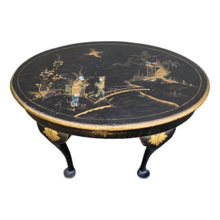 Late 20th Century Chinoiserie Coffee Table For Sale
