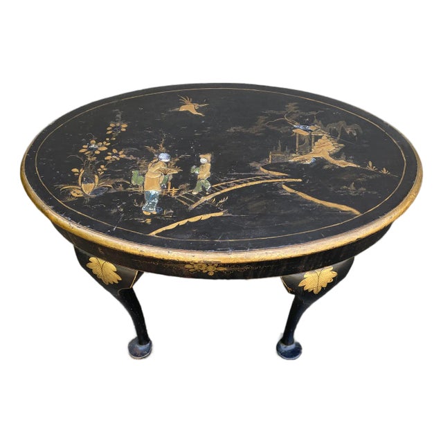 Late 20th Century Chinoiserie Coffee Table For Sale