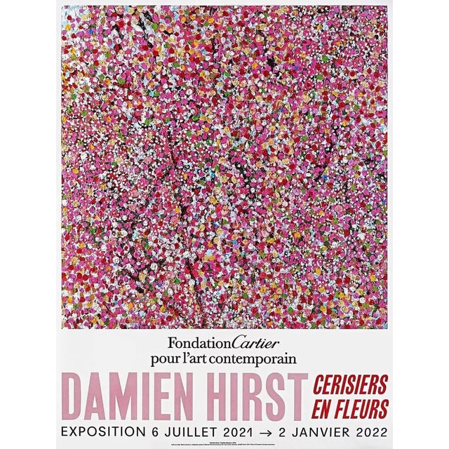 Damien Hirst, Foundation Cartier Cerisiers en Fleurs Cherry, 2021, Set of 6 For Sale - Image 4 of 8