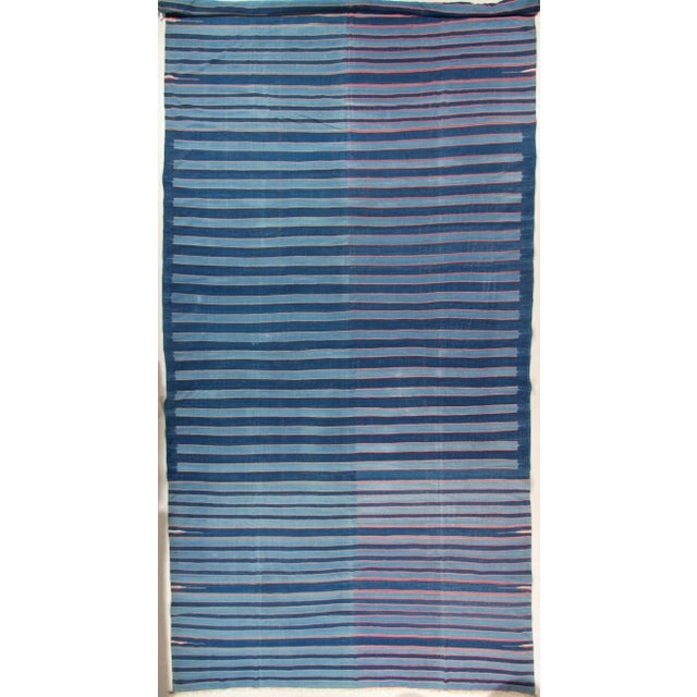 Antique Indian Dhurrie Rug 11ft 6in X 22ft For Sale - Image 12 of 17