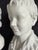 Antique French Bronginart Children After Houdon Large Parian Bisque Pair of Busts For Sale - Image 4 of 7