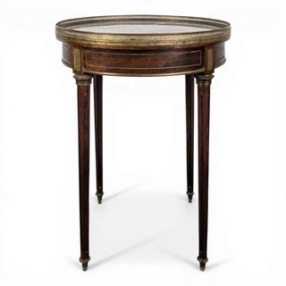 Mahogany Bouillotte Table, Late 19th Century For Sale