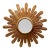 Italian Carved and Giltwood Sunburst Mirrors For Sale