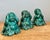 Vintage Ceramic Buddha Figurines - Set of 3 For Sale - Image 12 of 15