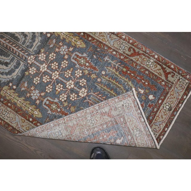 Early 20th Century Willow Tree Antique Persian Tabriz Runner - 2'10" x 14'3" For Sale - Image 5 of 9