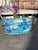 Blue Tole French Style Chinoiserie Planter For Sale - Image 10 of 12