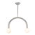 Regina Andrew Happy Steel Pendant, Small, Polished Nickel For Sale - Image 9 of 9