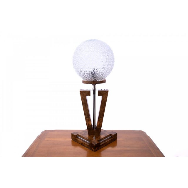 Art Deco Lamps, Poland, 1950s, Set of 2 For Sale - Image 4 of 8