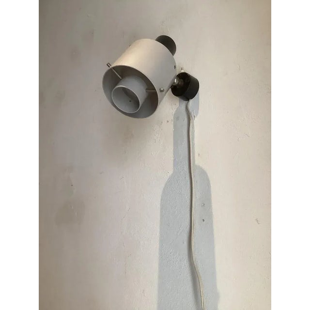 Mid-Century Modern Small Spot Light Sconce attributed to Philips, 1950s For Sale - Image 3 of 9