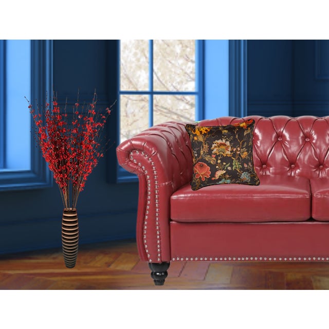 Art Glass Black White Gray Striped Vase For Sale - Image 10 of 18