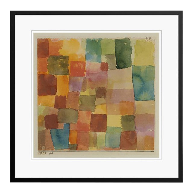 Paul Klee 'Untitled' Archival Pigment Print Framed in Black Reproduction For Sale