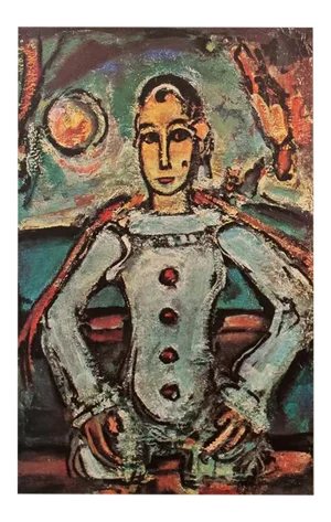 1947 After Georges Rouault, "Pierrot Aristocrate" First Edition Period Offset Lithograph