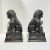 Vintage Patinated Metal Foo Lion Sculptures - A Pair For Sale - Image 10 of 12