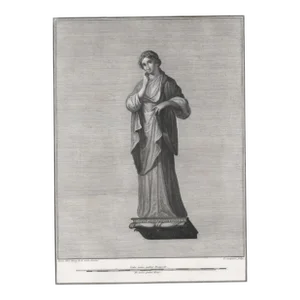 1760 Roman Mythological Figure Engraving