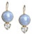 Blue Lace Agate Topaz Midi Ear For Sale