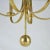 1960s Minimal Brass Chandelier, 1960s For Sale - Image 5 of 11