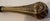 Antique Umbrella With Brass Embossed Handle From Belgium For Sale - Image 9 of 10