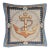 Anchor Tapestry Cushion With Feather Filler - 46x46cm (18"x18") For Sale