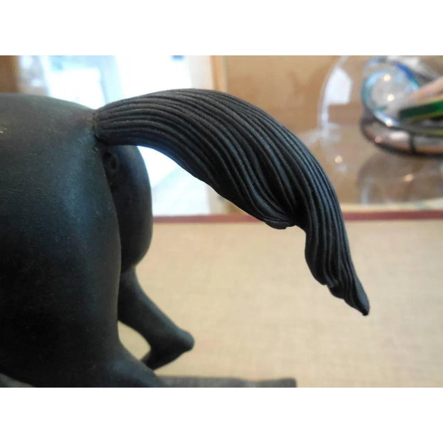 Late 19th Century Late 19th Century Paul Edouard Delabriere, French Thoroughbred Race Horse Bronze Sculpture For Sale - Image 5 of 9