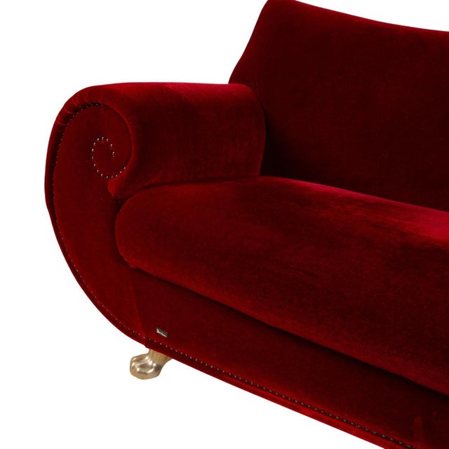 Gaudi Three-Seater Red Sofa from Bretz For Sale - Image 6 of 15