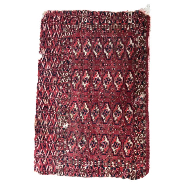 Antique Turkmen Boukhara Horse Cover Chuval For Sale