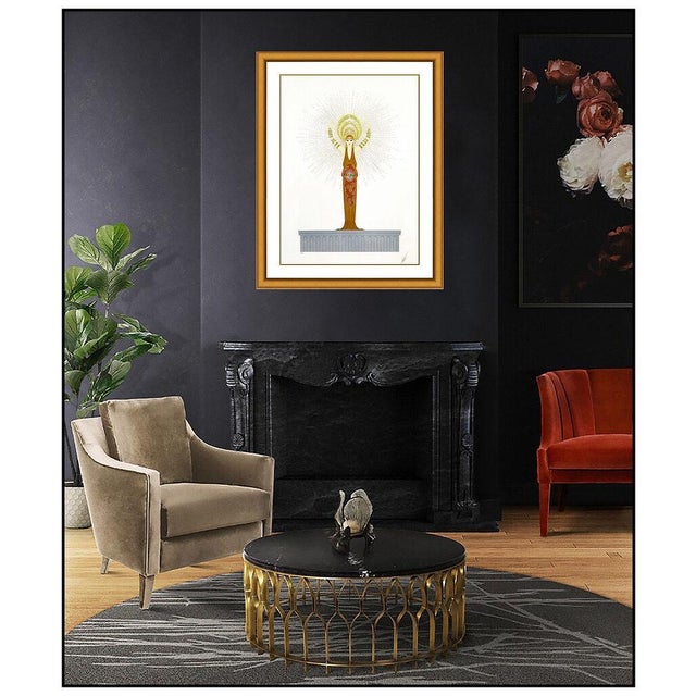 Message us to inquire about custom framing options! (Included for free with every purchase) The artwork here, "Diana", is...