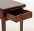 Traditional George III Mahogany Fold-Over Gate Leg Table For Sale - Image 3 of 9