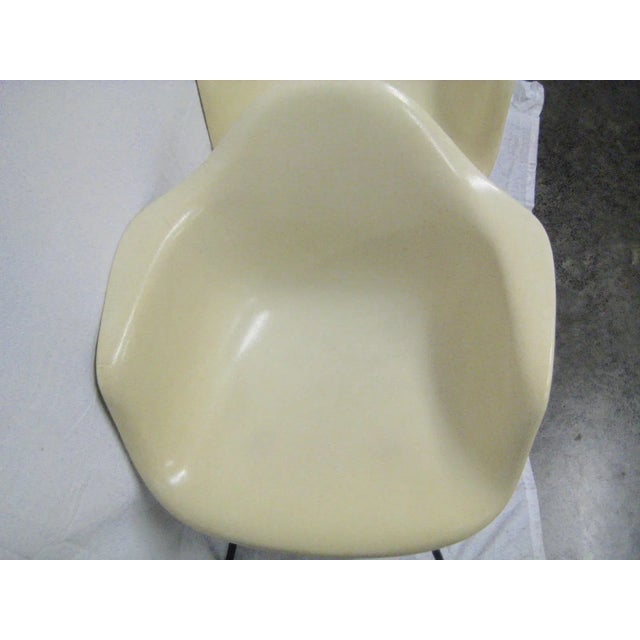 Eames for Herman Miller Early Pair 1956 Shell Chairs Labeled For Sale - Image 9 of 11