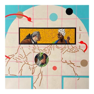 "Scorpions: Declaration" - Oil on Canvas Painting by Christopher Sullivan For Sale
