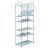 Late 20th Century Vintage Blue Painted Purpose Built Store Rack / Shelving For Sale