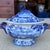 Antique Pearlware Blue Transfer Decorated Sauce Tureen With Lid, "Hindoo Pagodas" Circa 1820's For Sale - Image 12 of 12
