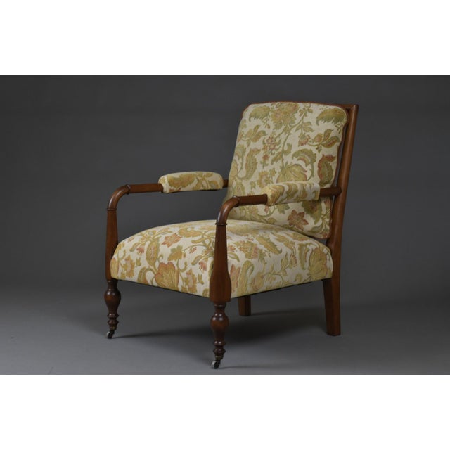 Wood Antique Edwardian Lounge Chairs, 1890s, Set of 2 For Sale - Image 7 of 15