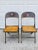 Vintage 1950s Industrial Metal Veterans of Foreign Wars Folding Chairs - Set of 2 For Sale - Image 12 of 12