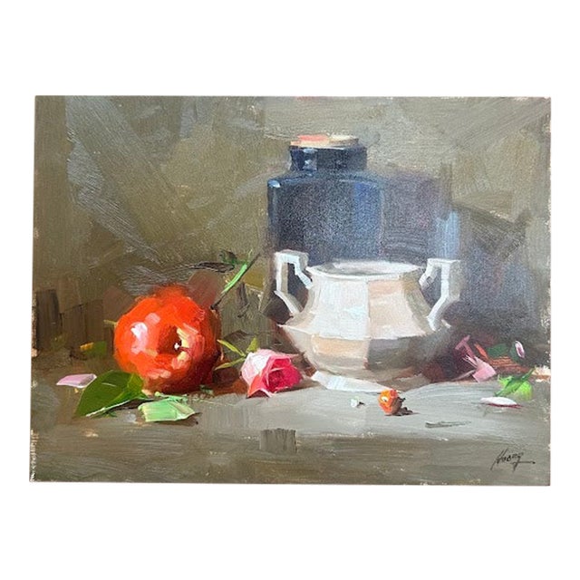 Original Oil on Board For Sale