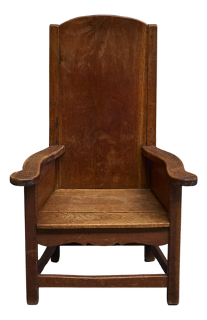 Antique Armchair in Oak, Europe 19th Century