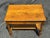 Gold 19th C. Tiger Oak One-Drawer Library Table - Twist Legs + Highly Detailed For Sale - Image 8 of 17