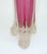 Neal Drobnis Sand Cast Magenta Art Glass Vase, 1997 For Sale - Image 10 of 18