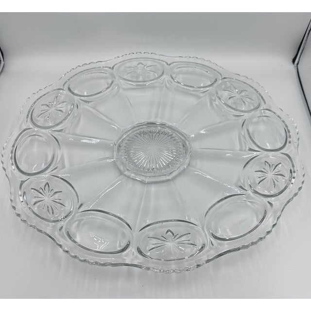 Mid-Century Modern 1960s Tiffin-Franciscan l.e Smith Moon & Stars Punch Bowl, Large Under Plate & 10 Cups For Sale - Image 3 of 11