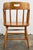 Brown Vintage MCM Wood Bankers Chair For Sale - Image 8 of 12