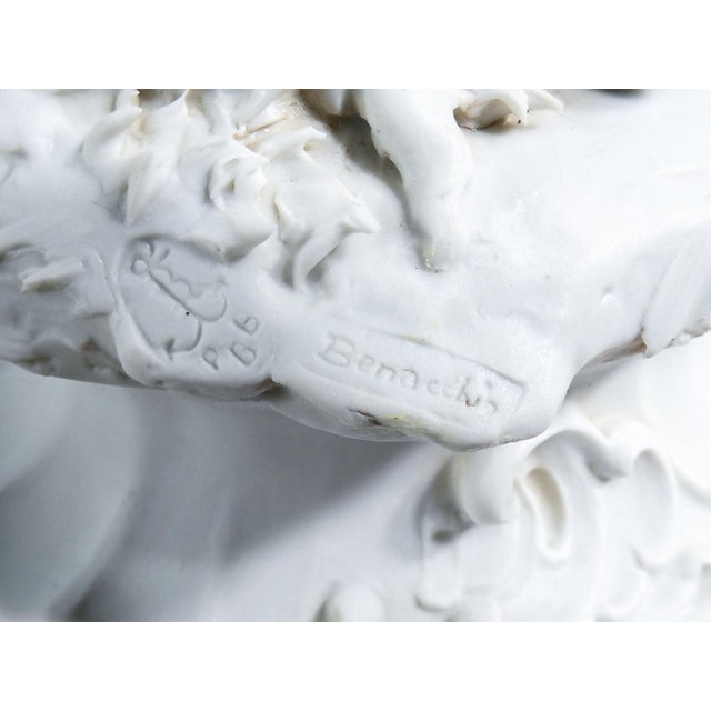 Biscuit Sculpture by Benacchio for Triad Bacchanalian Putti For Sale - Image 10 of 18
