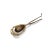 14K White Gold Brown Topaz, Citrine & Diamond Drop Pendant Elevate your jewelry collection with this elegant 14K White...