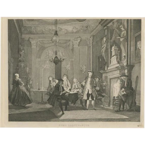 Nemo Loquebantur, 1850, Paper For Sale