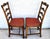 Antique English Dining Chairs Ribbon Back Set of 4 For Sale - Image 10 of 12
