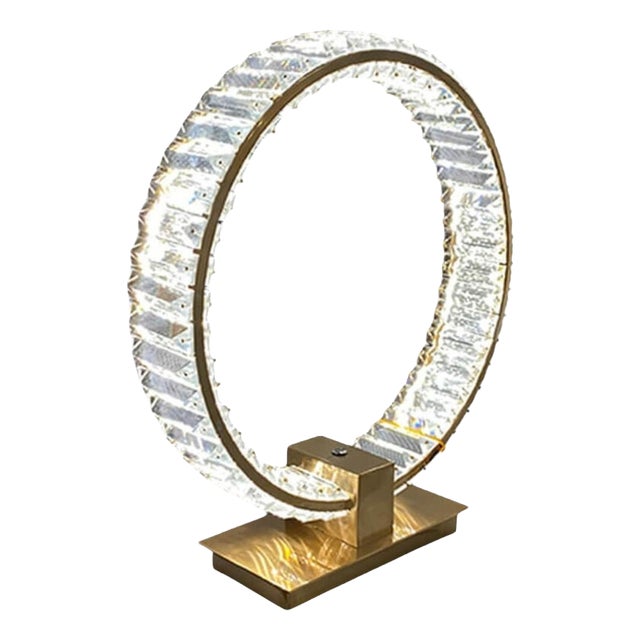 Collection Orione 2.0 Table Lamp in Metal and Crystal by Jago For Sale