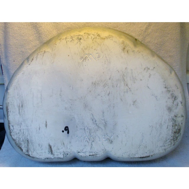 Mid-Century Modern Manley Pottery Gray Divided Planter For Sale - Image 10 of 13