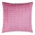 The House Of Scalamandré Petal Velvet Square Pillow In Pinks For Sale