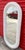 Vintage Arched White Wicker Full Length Dressing Wall Mirror For Sale - Image 4 of 9